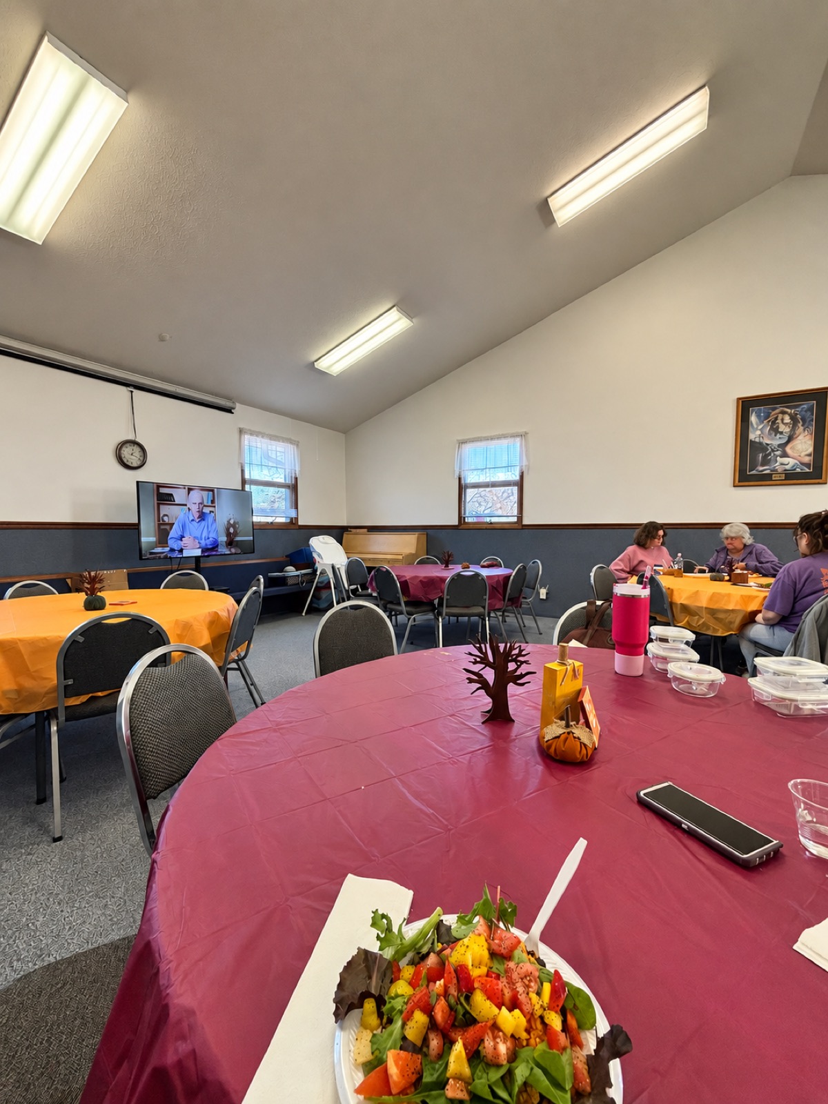 Church fellowship gathering